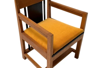 Two Art Deco Modernist High Back Armchairs by Cor Alons, 1927